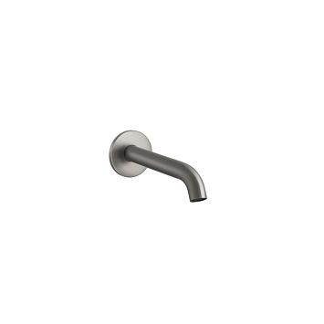 Gessi 316 Настенный излив 146мм на 1/2, комбинируемый с удаленным управлением (не входит в комплект), steel brushed