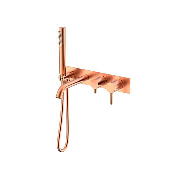 Nemo NM-2353RG Смеситель из стены для ванны ROSE GOLD