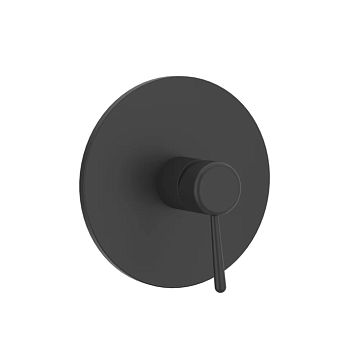 Gessi Goccia Встраиваемый однорычажный смеситель(внешние части), черный