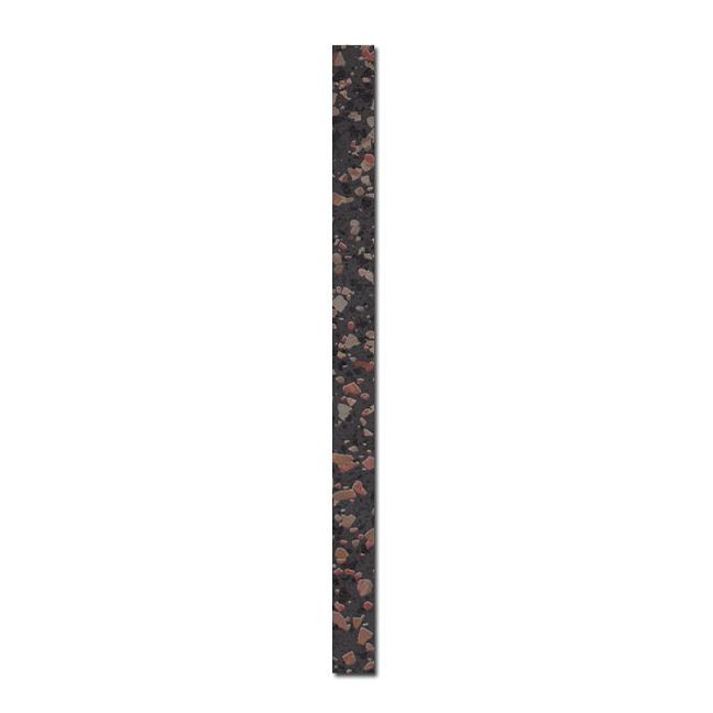 Керамогранит Petracers Carnevale Veneziano Listello Nero Matt 4x80