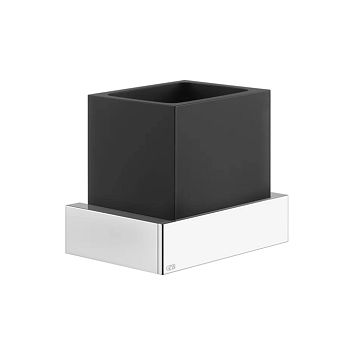 Gessi Rettangolo Стакан подвесной, хром/черный