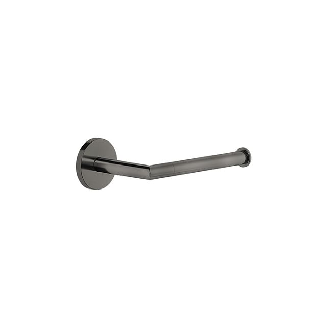Gessi Tondo Настенный держатель для туалетной бумаги, Black Metal Brushed PVD