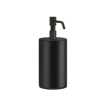 Gessi Venti20 Дозатор для жидкого мыла настольный, черный, фурнитура Aged Bronze