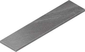 Italon Керамогранитная ступень Contempora Scalino Ang. SX Carbon 33x120 Cer