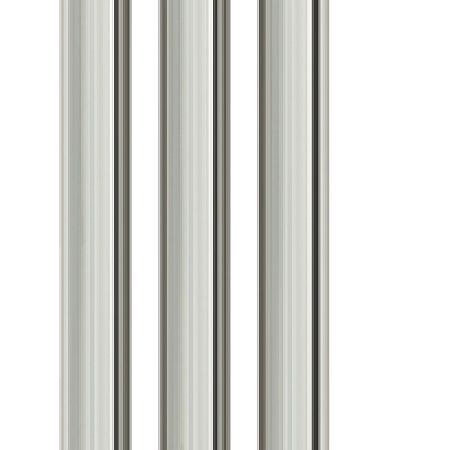 Отопительный радиатор Сунержа Эстет-1 EU50 правый 1800х135 3 секции, Без покрытия