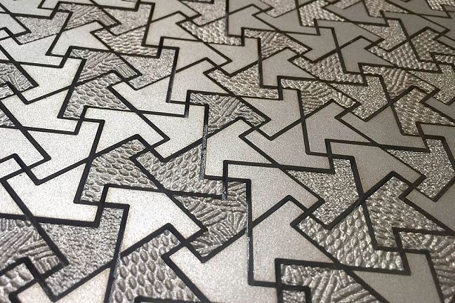 Микромозаика Sergio Savino Infinito Decorato 28x28 Aluminium