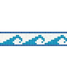 Trend Бордюр из стеклянной мозаики Aquatica Polka A mod. 29,4см; h=14,7cм купить в Москве: интернет-магазин StudioArdo