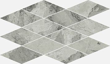 Керамогранит Italon Charme Extra Silver Mosaico Diamond 620110000079 28x48