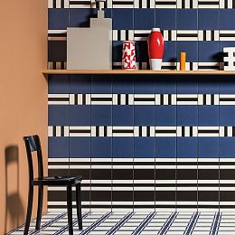 Керамогранит Mutina Mattonelle Margherita Double Blue 20,5x20,5 купить в Москве: интернет-магазин StudioArdo