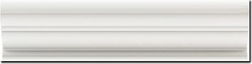 Бордюр LaDiva Сeramiche Anna Torello Venezia Latte Lucido 7,5x30