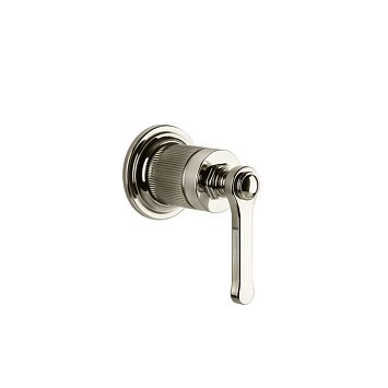 Gessi Venti20 Смеситель встраиваемый, однорычажный, внешняя часть, Nickel PVD