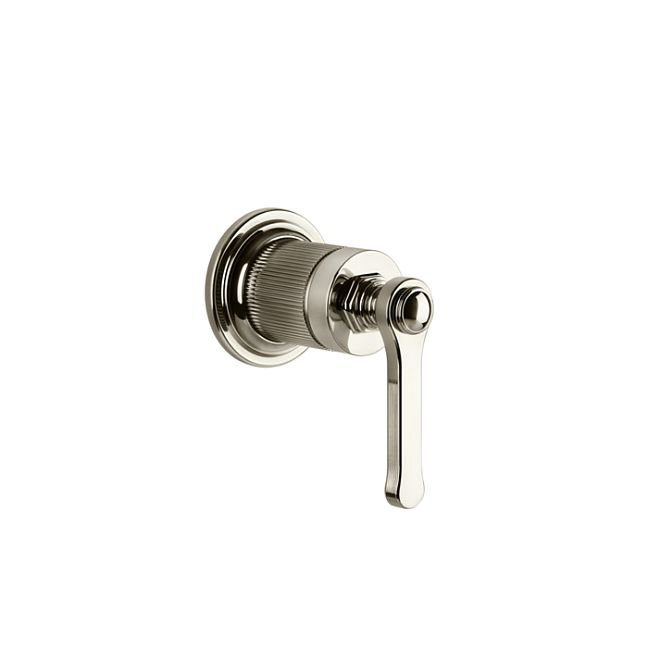 Gessi Venti20 Смеситель встраиваемый, однорычажный, внешняя часть, Nickel PVD