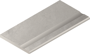 Italon Керамогранитный бортик Millennium X2 Bordo Svasato Round Silver 30x60 Nat