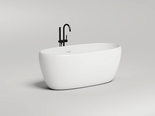 Ванна отдельностоящая LUCE 170x85 покраска по RAL полностью