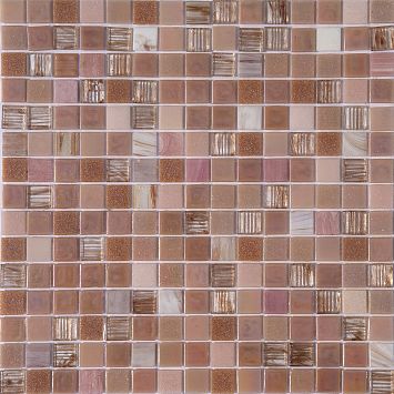 ART NATURA Смесь из стеклянной мозаики Primavera 2x2 Чайная роза матрица 322х322 на пленке