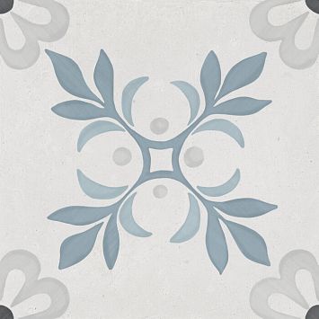 Harmony Керамогранит Sirocco Blue Garden 22,3x22,3x0,9 Матовый