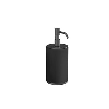 Gessi Tondo Дозатор для жидкого мыла настольный черный, Black Metal Brushed PVD