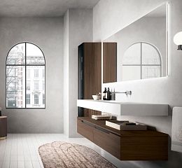 Комплект мебели Oasis Profilo Walnut 170x51.5x200см купить в Москве: интернет-магазин StudioArdo