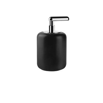Gessi Goccia Дозатор для жидкого мыла настольный, хром/черный
