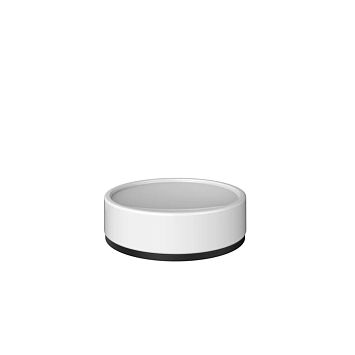 Gessi Inciso Мыльница настольная, белый/nero XL