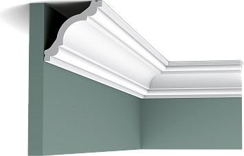 Потолочный карниз Orac Décor CX123 дюрополимер 200,0 x 8,0 x 8,0