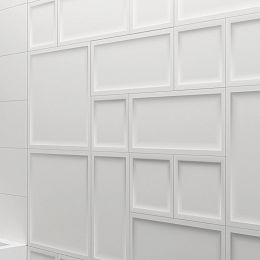 Керамическая плитка WOW Essential Inset White Matt 12,5x12,5 купить в Москве: интернет-магазин StudioArdo