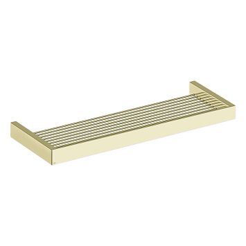 Gessi Rettangolo Настенная полка 60 см, Brass Brushed PVD