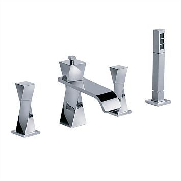 Смеситель для ванны, монтаж на борт ванны ½“ Joerger Turn 623.40.100.xxx