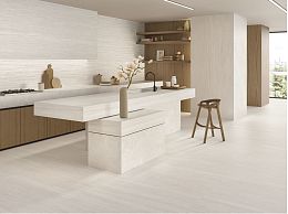 Ergon Керамогранит Portland Stone Cross Cut Talc 60x120х0,9 Nat купить в Москве: интернет-магазин StudioArdo