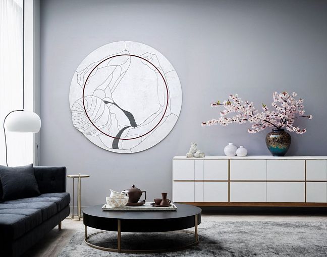 Авторское панно ART NATURA Creation life совместно с архитектурным бюро KESON