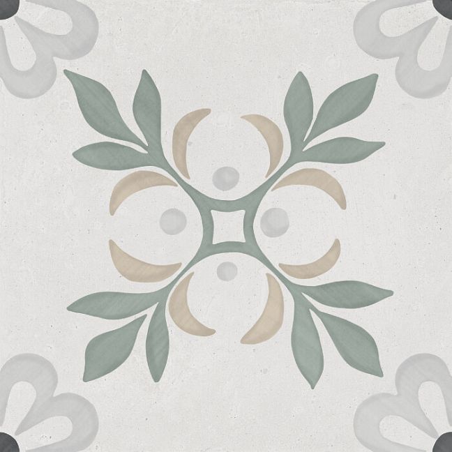 Harmony Керамогранит Sirocco Green Garden 22,3x22,3x0,9 Матовый