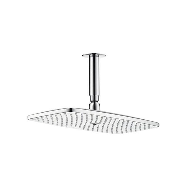 Верхний душ Hansgrohe Raindance Е 1jet (RainAir), 360х190 мм, с потолочным держателем 100 мм, G1/2, цвет: хром