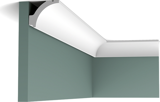 Потолочный карниз Orac Décor C260F гибкий полимер 200,0 x 4,8 x 4,1