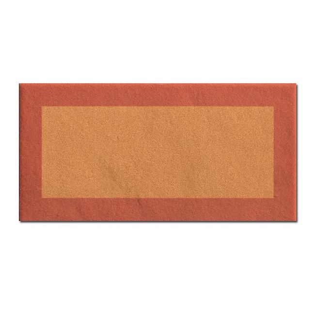 Керамогранит Mutina Mattonelle Margherita Frame Terracotta 10,1x20,5