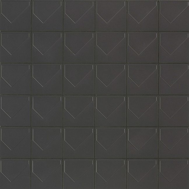 Керамогранит Mutina Numi Peak Black Matt 31,6x31,6