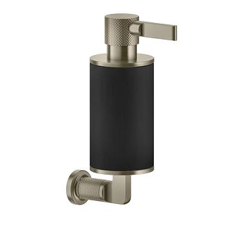 Gessi Inciso Дозатор для жидкого мыла настенный, черный/finox