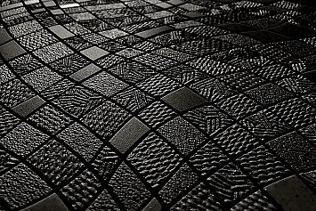 Микромозаика Sergio Savino Volo Decorato 29,5x31,5 Nero Africa