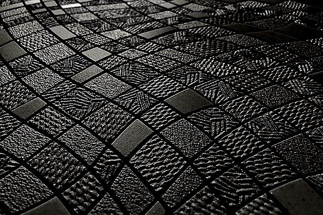 Микромозаика Sergio Savino Volo Decorato 29,5x31,5 Nero Africa