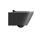 Унитаз Kube X безободковый с водоворотной системой смыва Swirlflush фаянсовый черный матовый (941526) купить в Москве: интернет-магазин StudioArdo