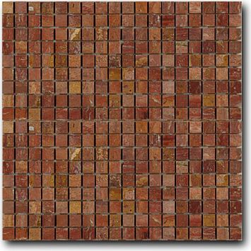 Мозаика ART NATURA Marble Mosaic Red Travertine 1 30,5x30,5