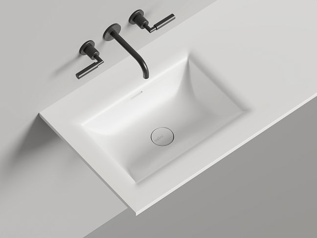 Раковина столешница Onda FLOW SQUARE