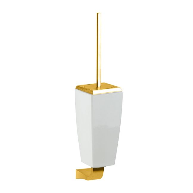 Ерш Gessi Mimi подвесной для WC, отделка золото 080