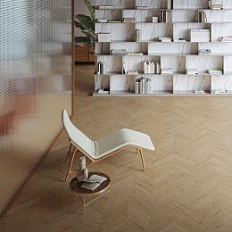 Emil Ceramica Керамогранит Mimesis Chevron 60&deg; Miele 11x54 купить в Москве: интернет-магазин StudioArdo