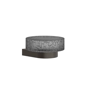 Gessi Incastri Мыльница подвесная, основание окрашено в цвете 707 Black Metal Brushed PVD