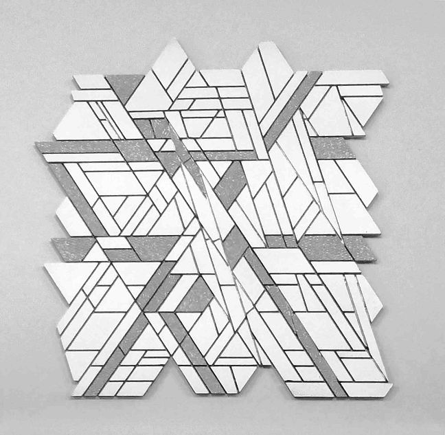 Микромозаика Sergio Savino Meteorite Decorato 25,3x26,7 Aluminium