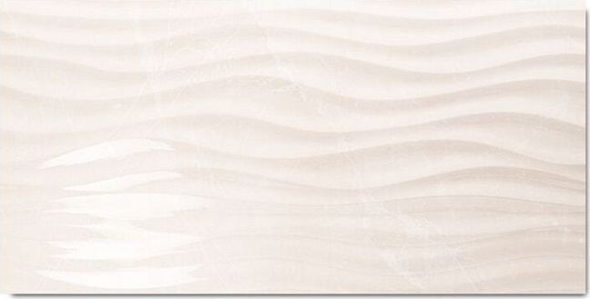 Керамическая плитка Love Ceramic Marble Curl Cream Shine 35x70