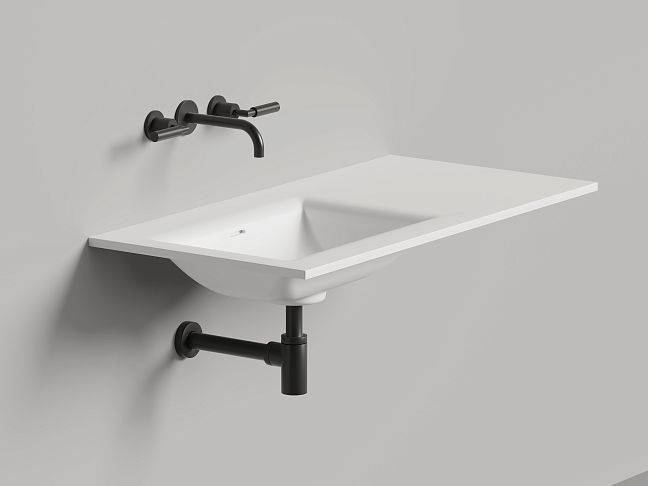 Раковина столешница Onda FLOW SQUARE