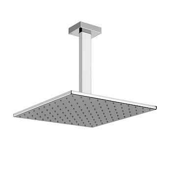 Gessi Rettangolo Верхний душ для потолочного крепления 300x300мм, хром