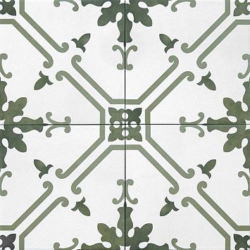 Керамогранит Tonalite Aquarel Decoro Elektra Verde 15x15