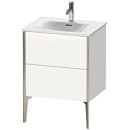 Duravit XViu Мебель 610x480мм напольная, 2 выдвижных ящика, цвет: белый матовый купить в Москве: интернет-магазин StudioArdo